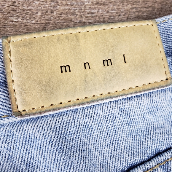 Mnmi men's jean shorts - Picture 3 of 5